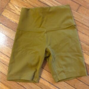 lululemon athletica Olive Bike Shorts
